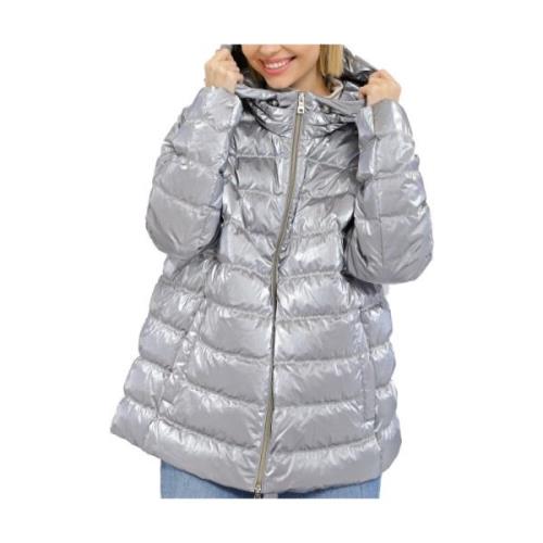 Stijlvolle Winterjassen voor Vrouwen Geox , Gray , Dames