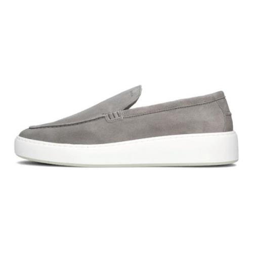 Grijze Loafer Sneaker Jiro Mio Nubikk , Gray , Heren