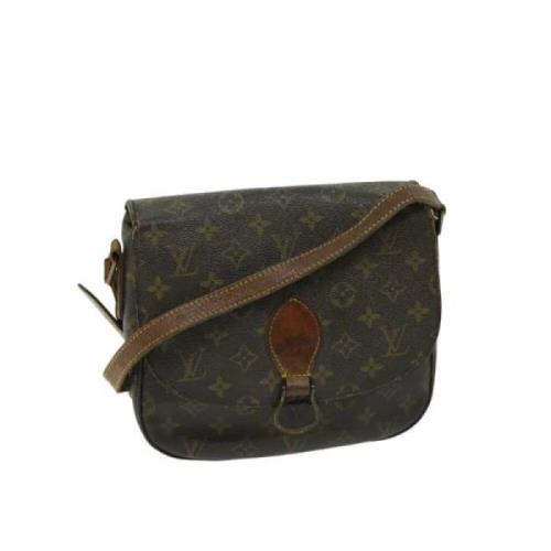 Pre-owned Canvas louis-vuitton-bags Louis Vuitton Vintage , Brown , Da...