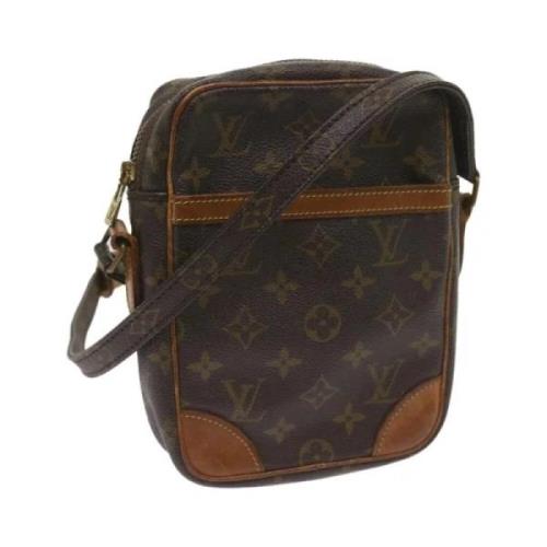 Pre-owned Canvas louis-vuitton-bags Louis Vuitton Vintage , Brown , Da...