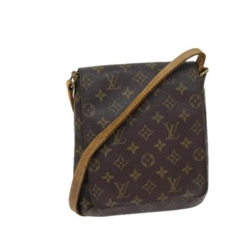 Pre-owned Canvas louis-vuitton-bags Louis Vuitton Vintage , Brown , Da...