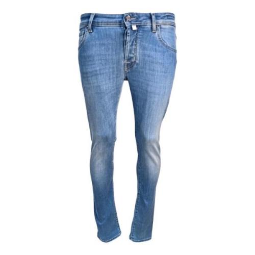 Nick Slim Lichtblauwe Jeans Jacob Cohën , Blue , Heren