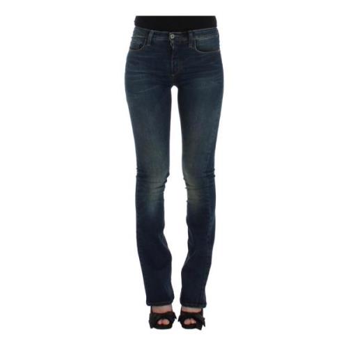 Blauwe Straight Leg Jeans Costume National , Blue , Dames