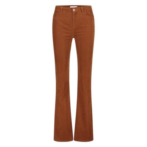 Bruine Flare Broek voor Vrouwen Fabienne Chapot , Brown , Dames