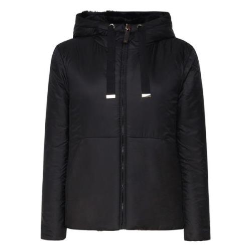 Zwarte Cube Jassen Flinn Kort Gewatteerd Max Mara , Black , Dames