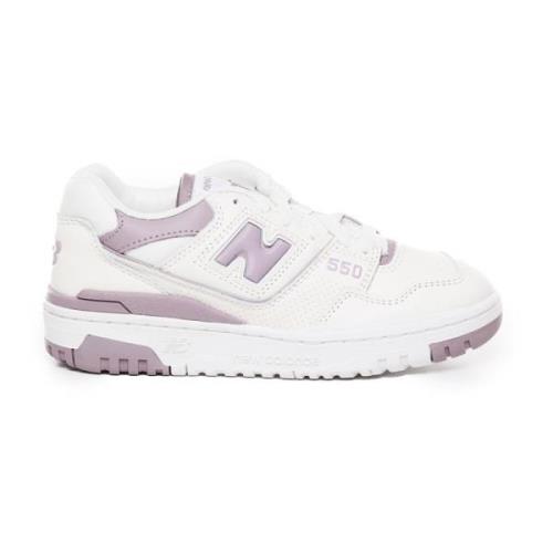 Lila Witte Sneakers van Kunstleer New Balance , White , Dames