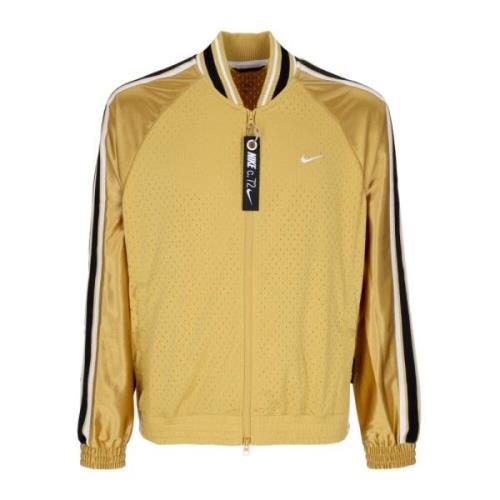 Premium Basketball Jacket in Wheat Gold Nike , Yellow , Heren