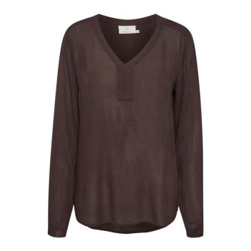 Blouses Kaffe , Brown , Dames