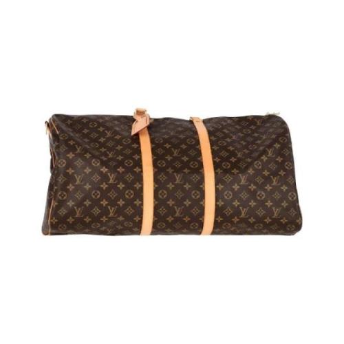 Pre-owned Canvas louis-vuitton-bags Louis Vuitton Vintage , Brown , Da...