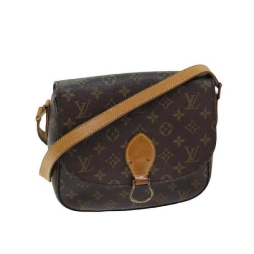 Pre-owned Canvas louis-vuitton-bags Louis Vuitton Vintage , Brown , Da...