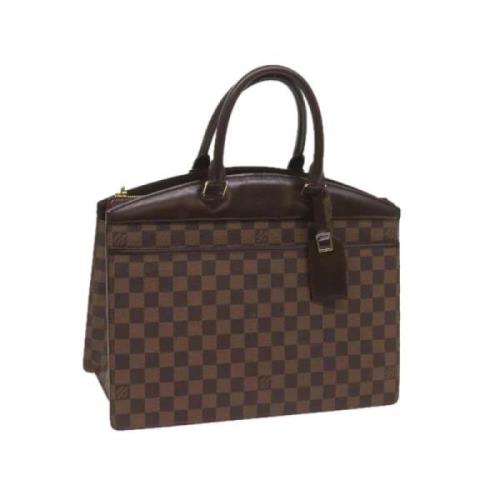 Pre-owned Canvas handbags Louis Vuitton Vintage , Brown , Dames