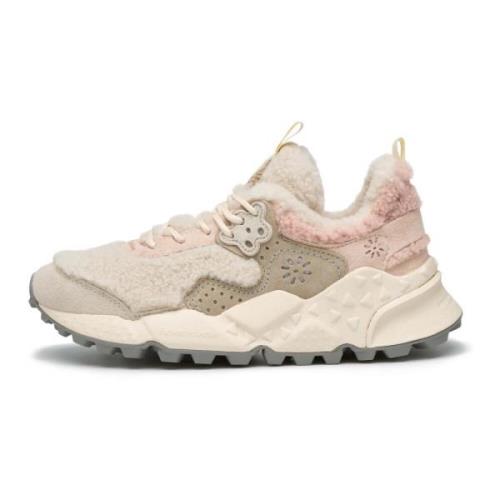 Synthetic and suede sneakers Kotetsu Woman Flower Mountain , Multicolo...