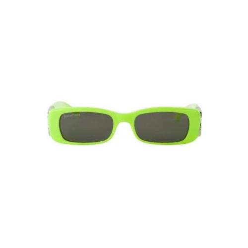 Acetate sunglasses Balenciaga , Green , Dames