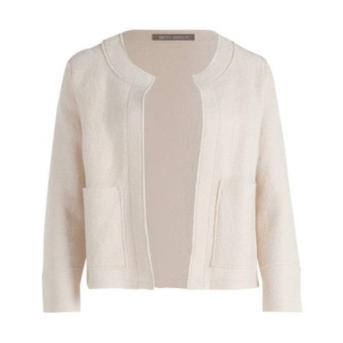 Korte Blazerjas 3/4 Mouw Betty Barclay , Beige , Dames