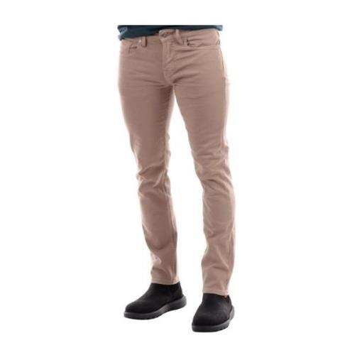 Slim Fit Beige Broek Guess , Beige , Heren