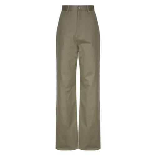 Army Green Broek Loewe , Green , Dames