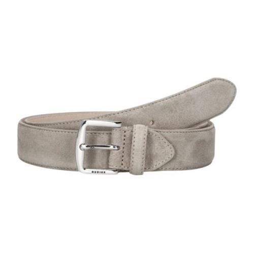 Taupe Suede James Riem Nubikk , Beige , Heren