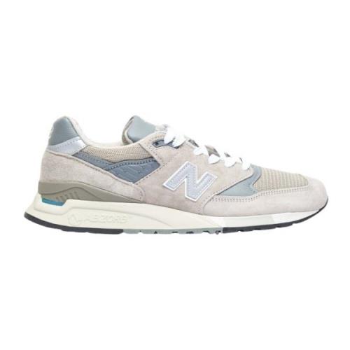 Suede Mesh Panel Sneakers New Balance , Multicolor , Heren