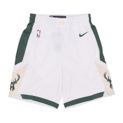 Basketbal Swingman Shorts Home 18 Nike , White , Heren