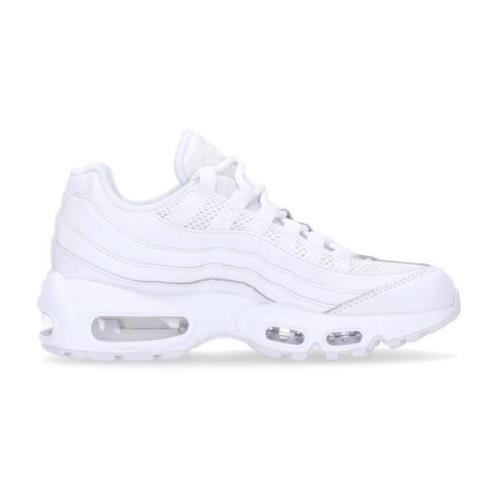 Air Max 95 Lage Sneaker Wit/Zilver Nike , White , Dames