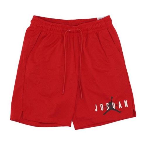 Mesh Basketball Shorts Essential Graphic Jordan , Red , Heren