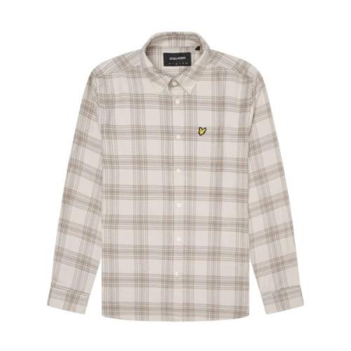 Casual Overshirt Lichtgewicht Jas Lyle & Scott , Beige , Heren