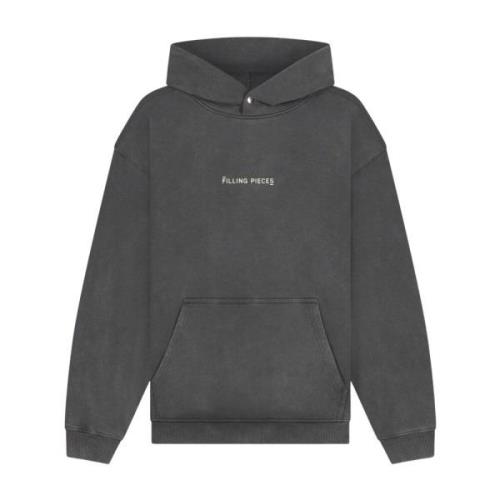 Hoodie Handshake Vintage Black Filling Pieces , Black , Heren