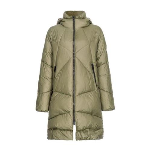 Groene Winterjassen Pinko , Green , Dames