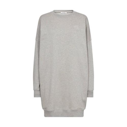 Oversize Sweat Jurk Co'Couture , Gray , Dames