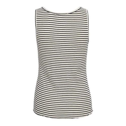 Gestreepte Tanktop Egret/Night Sky Stripe Karen by Simonsen , Multicol...