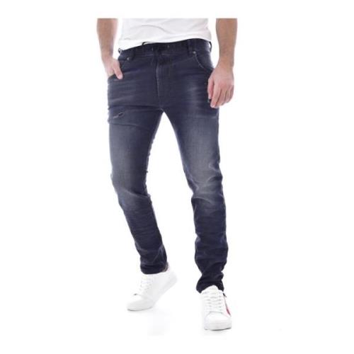 Tapered Stretch JoggJeans - Donker Denim Diesel , Blue , Heren