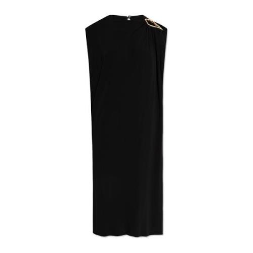 Jurk met uitsnijding Lanvin , Black , Dames