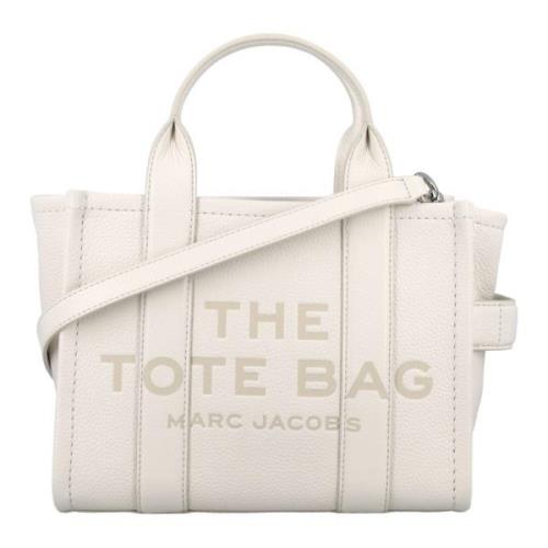 Stijlvolle Leren Tote Tas Marc Jacobs , Gray , Dames