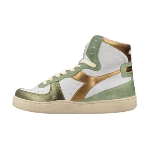 Hoge Top Basketbalsneakers Diadora , Multicolor , Dames