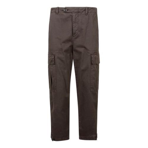 Klassieke Straight Broek Pinko , Brown , Dames