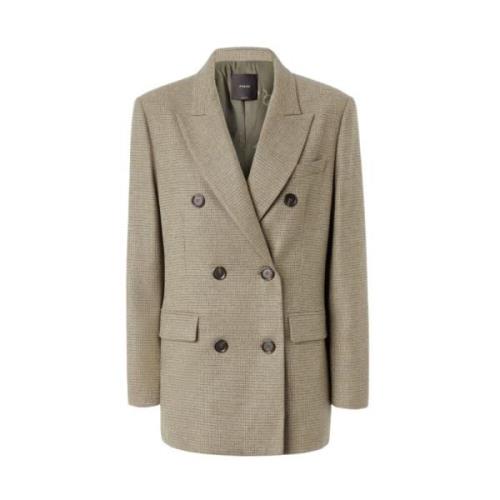 Stijlvolle Modieuze Jurk Pinko , Beige , Dames