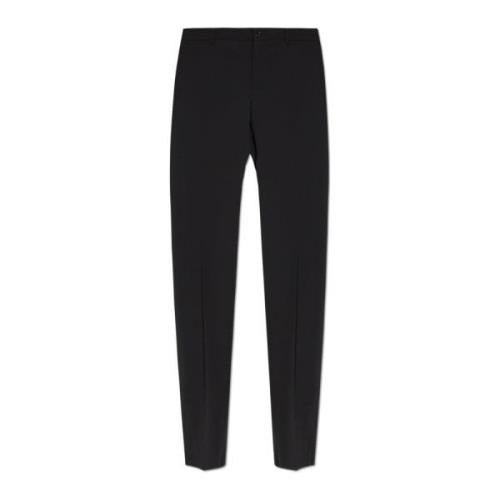 Wollen broek Dolce & Gabbana , Black , Heren