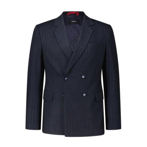 Gestreepte Blazer Cinque , Blue , Heren