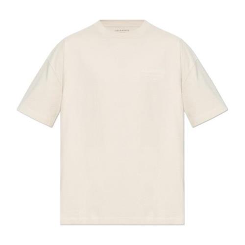 T-shirt Xander AllSaints , Beige , Heren