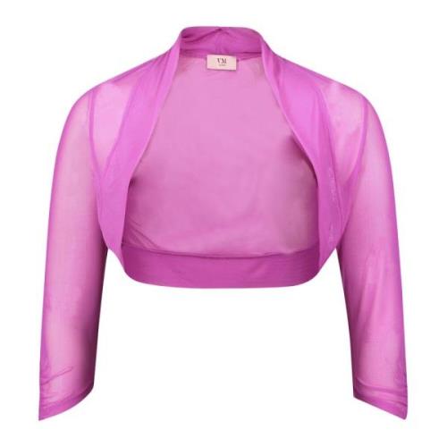 Getailleerde Bolero Jas vera mont , Purple , Dames