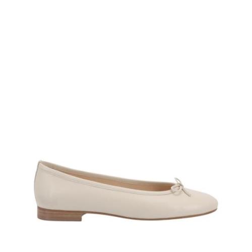 Leren balletflats Alohas , White , Dames