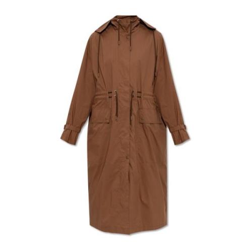 Parka met trekkoord Augusta Max Mara , Brown , Dames