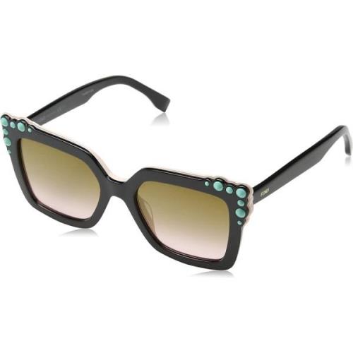 Zonnebril Wit (Havanwhite/Green Aqua) FF 0260 / S 3H2 / 53 52. Fendi ,...