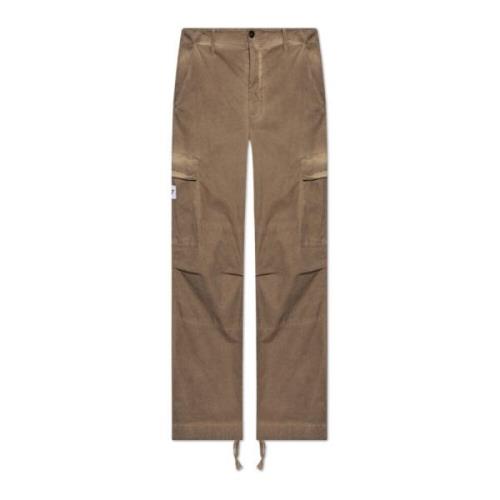 Broek met zakken Dolce & Gabbana , Brown , Heren