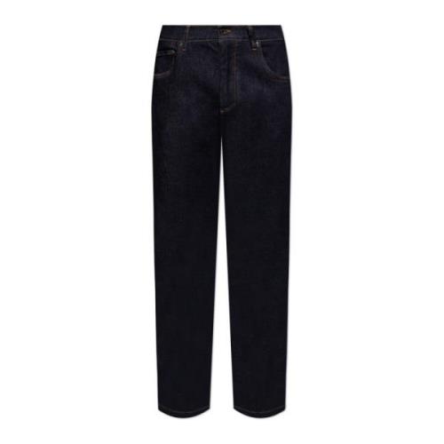 Jeans met logo Dolce & Gabbana , Blue , Heren