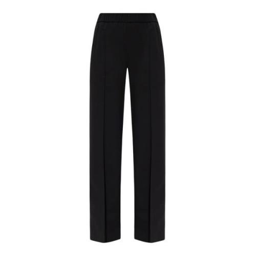 Wollen broek Dolce & Gabbana , Black , Dames