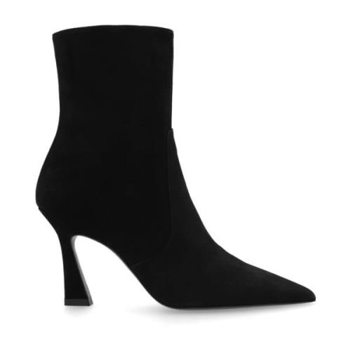 Gehakte enkellaarsjes Vinnie Stuart Weitzman , Black , Dames