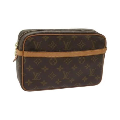 Pre-owned Canvas louis-vuitton-bags Louis Vuitton Vintage , Brown , Da...