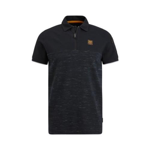 Polo- PME S/S S Cargo Injected Block PME Legend , Blue , Heren