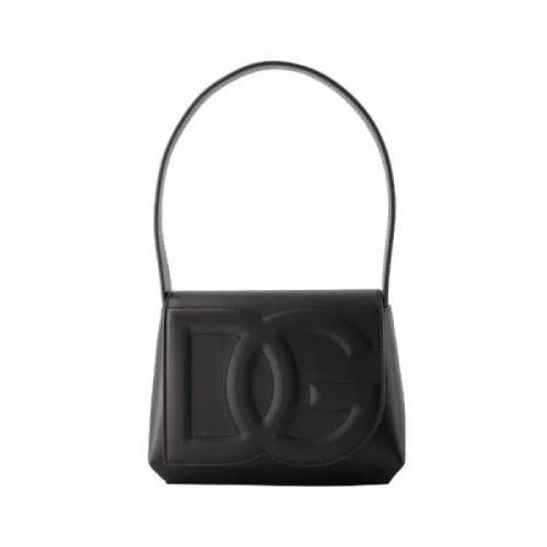 Pre-owned Leather shoulder-bags Dolce & Gabbana Pre-owned , Black , Da...